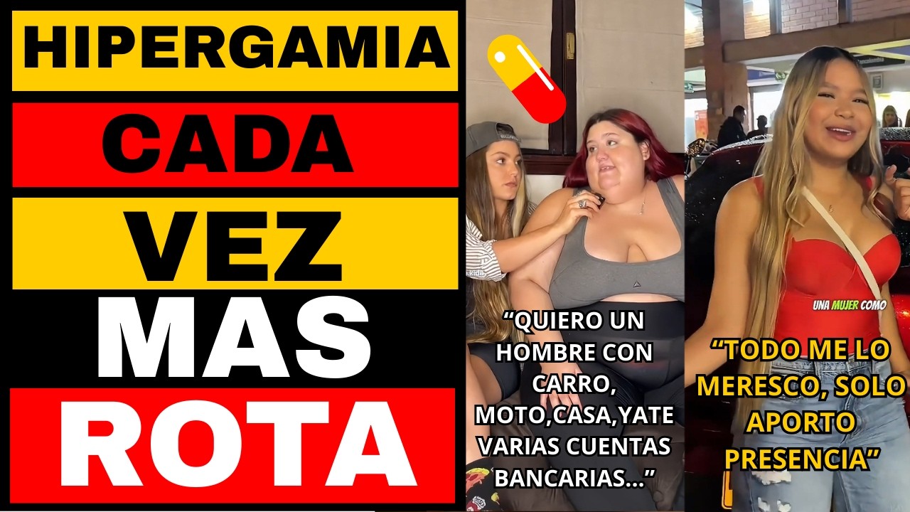 La hipergamia de la mujer moderna cada vez mas rota