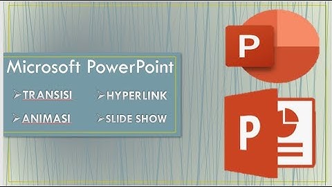 Powerpoint Transisi Animasi Hyperlink Slideshow