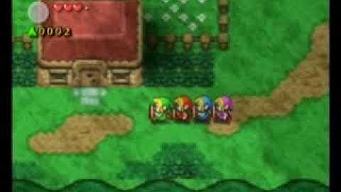 The Legend of Zelda: Four Swords Adventures (NGC) - Intro + Level 1 (Die Spur des Windes)