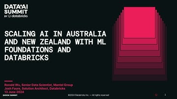 Scaling AI in Australia and New Zealand with ML Foundations and Databricks