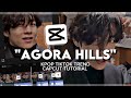 Agora hills tiktok trend kpop capcut editing tutorial