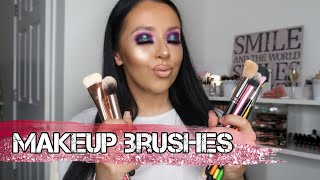 MY RIDE OR DIE MAKEUP BRUSHES | HOW I USE THEM | AZARIADEE