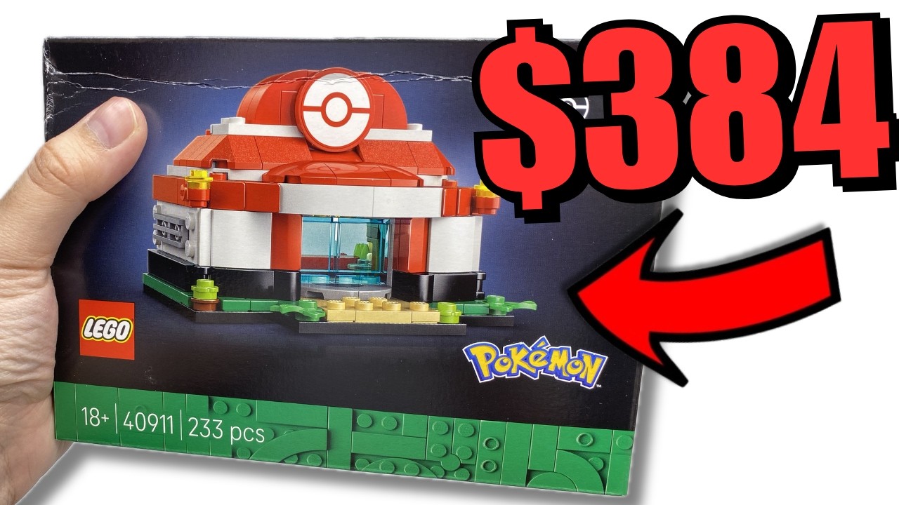 The Unnecessarily Hard to Get LEGO Pokémon Center