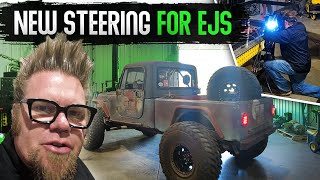 Installing Dynatrac Rebuild able Ball Joints, and Double Shear Steering for Ford Dana 60