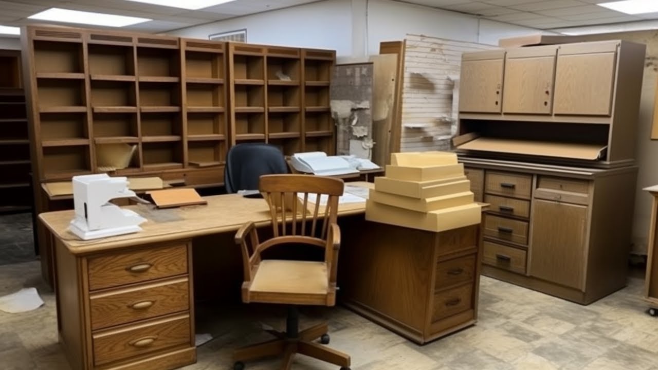 Need to get rid of your old office furniture? We can help! 