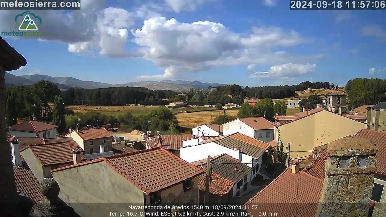 Navarredonda de Gredos ☀️🌧️🌚️ Timelapse Septiembre de 2024 🕕️
