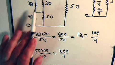 Electrical Circuits Video#3: Equivalent Resistance Example #1