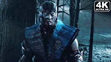Scorpion Kills Sub Zero Scene 4K ULTRA HD - MORTAL KOMBAT