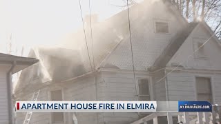 Crews respond to Friday morning attic fire in Elmira