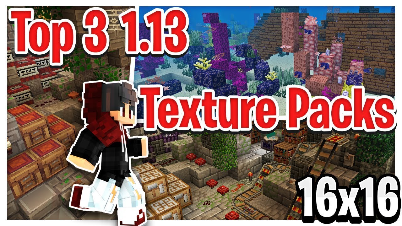 Best Minecraft 1 13 Texture Packs Top 16x16 Packs For The Aquatic Update Youtube