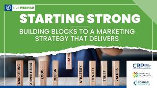 Starting Strong: Building Blocks to a Marketing Strategy that Delivers
