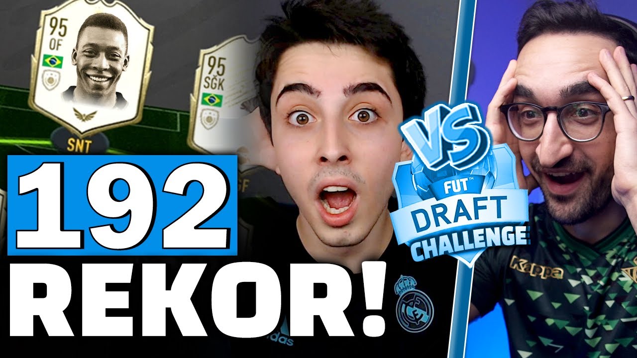 192 FUT DRAFT YENİ REKOR // ARDEN vs GRKN // FIFA 20 CHALLENGE