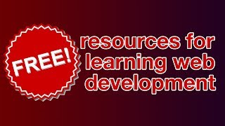 Famous FREE resources for learning web development Profile