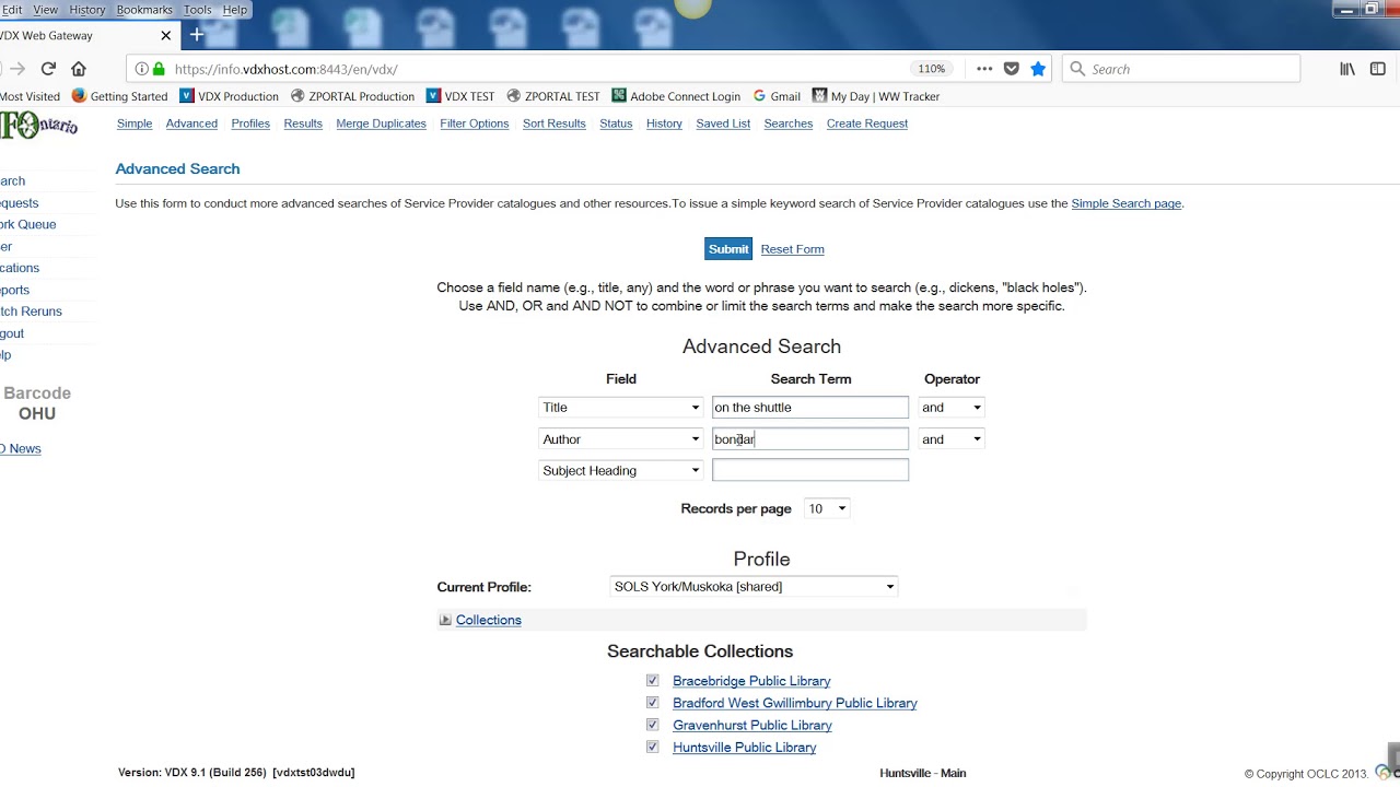 Searching Catalogues