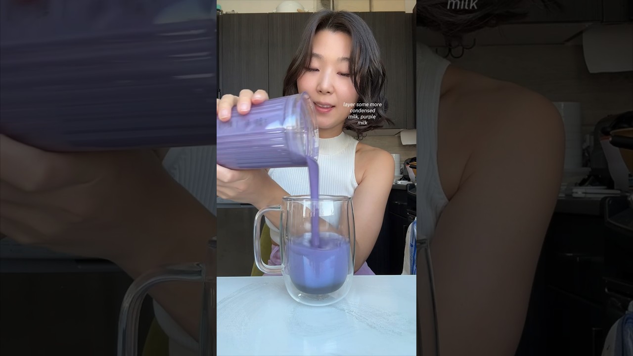 A Filipino Korean Fusion 💜 Purple Latte