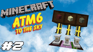 All the Mods 6 To the Sky Ep.2 End Stone & Netherrack With Pedestals