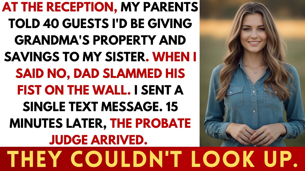 My Parents Said I'd Transfer Grandma's Assets to My Sister - The Bank Manager Intervened