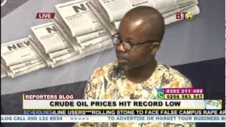 Crude Oil Prices Hit Record Low