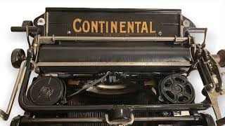 Continental wanderer Typewriter antica Macchina x scrivere del1920