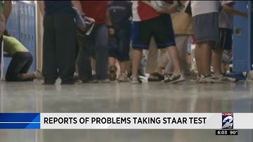 Reports of problems taking STARR test