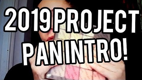 2019 Project Pan Intro with 25 items! | officialALYE