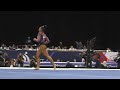 Jordan Chiles | Floor Exercise | 2022 OOFOS U.S. Championships | Senior Women Day 2