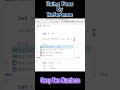 Swap Two Numbers Using Pass by Reference in C | Simple Trick! #codingshorts #programmingbasics