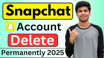 How to Delete Snapchat Account | Snapchat Account Delete kaise kare Permanently 2025