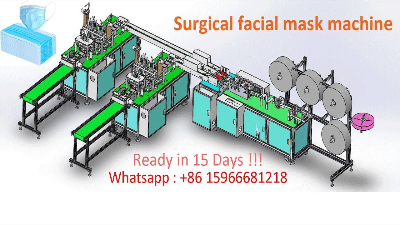 nonwoven face mask machine