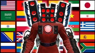 Skibidi An Speakerman In 70 Languages Meme