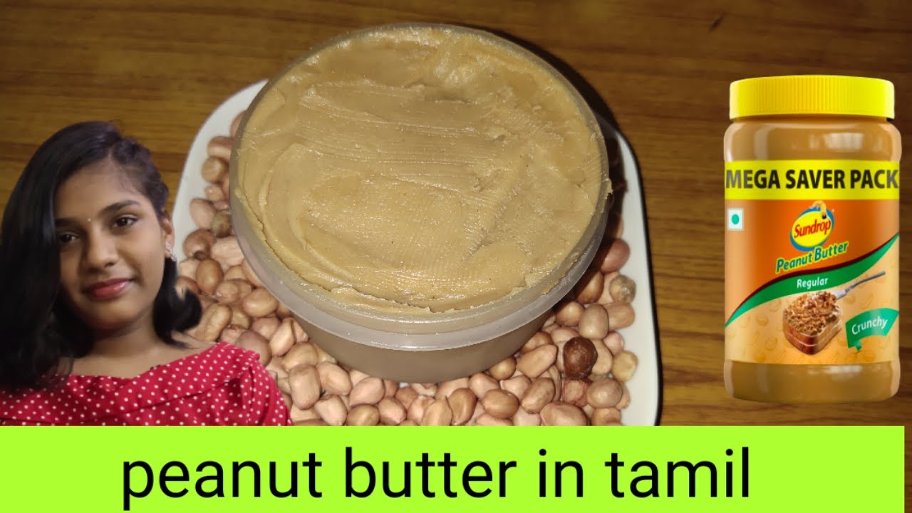 3 ingredients peanut butter in tamil/perfect peanut butter/sandy and