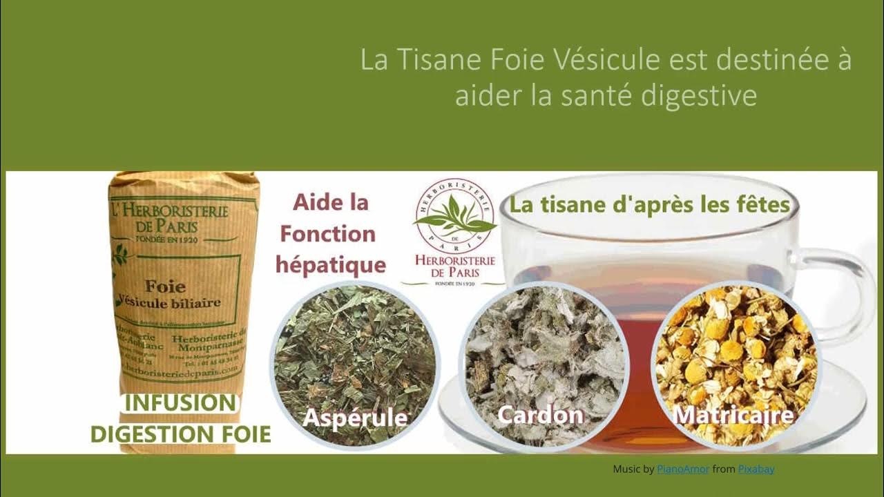 Tisane foie vésicule Herboristerie de Paris 