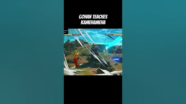 Gohan’s Teaching Sparking! Zero