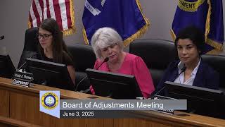 St. Tammany Parish Board of Adjustments Meeting : June 3, 2025