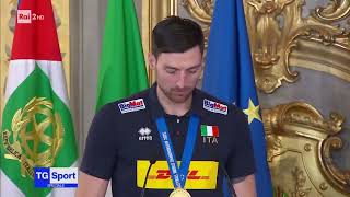 08-10-25 Simone Anzani Le Parole Del Vice Capitano Azzurro Al Quirinale