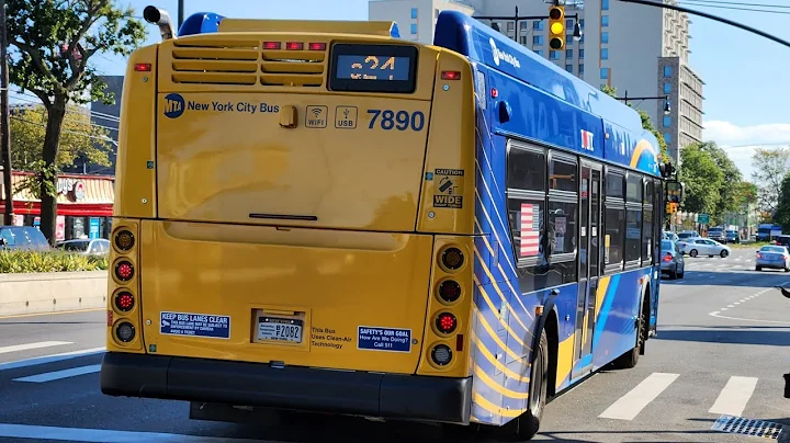 MTA NYCT Exclusive | Onboard 2022 New Flyer XD40 #7890 on the Q24! (READ DESC)