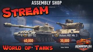 Vickers 3 и DBV-152 снова в Конструкторском бюро 🔥 в World Of Tanks 2.0 - #287 - v2 #2 #renarsplay
