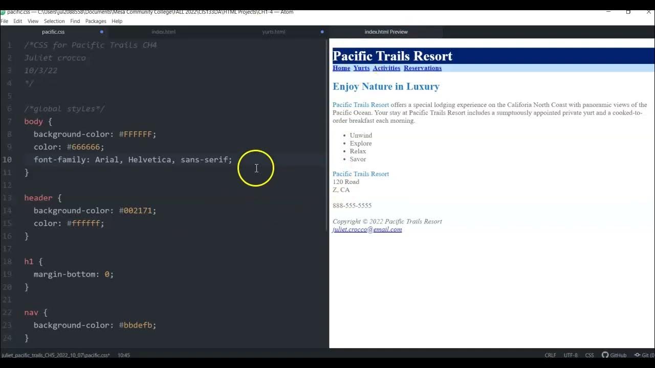 pacific trails case study chapter 5