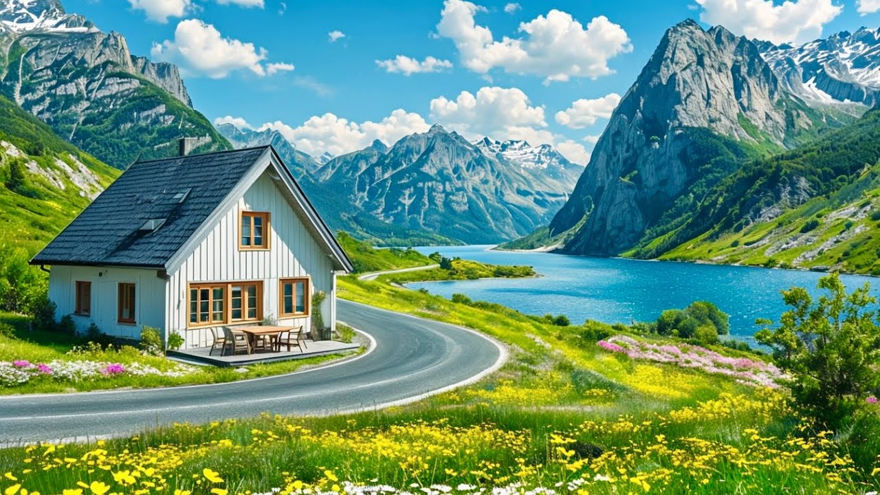 Swiss Nature From Behind the Wheel , 4K quality