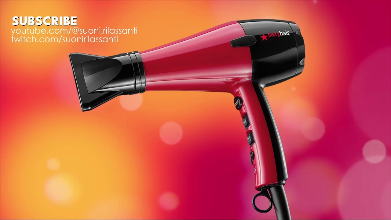 LIVE Hair Dryer Sound 24/h – White Noise for Sleep, Relax, Focus | Asmr Phon LIVE