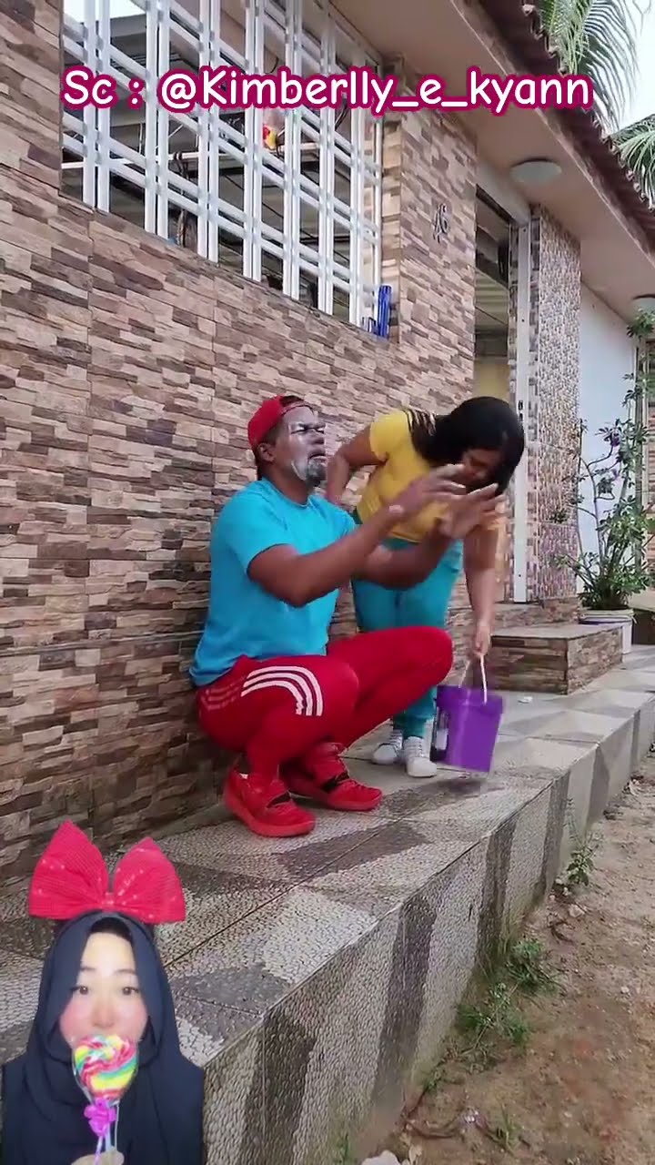 CUCI MUKA PAKAI SABUN ⁉️ tapi air nya di curi ? @Kimberlly_e_kyann #shorts #funny #dubbing
