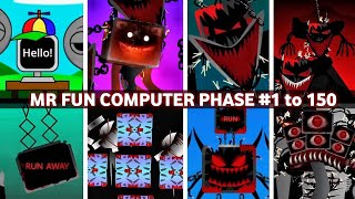 Celebrity Incredibox - Sprunki phase 1 to 150 MR FUN COMPUTER in ALL Different Mods  Profile