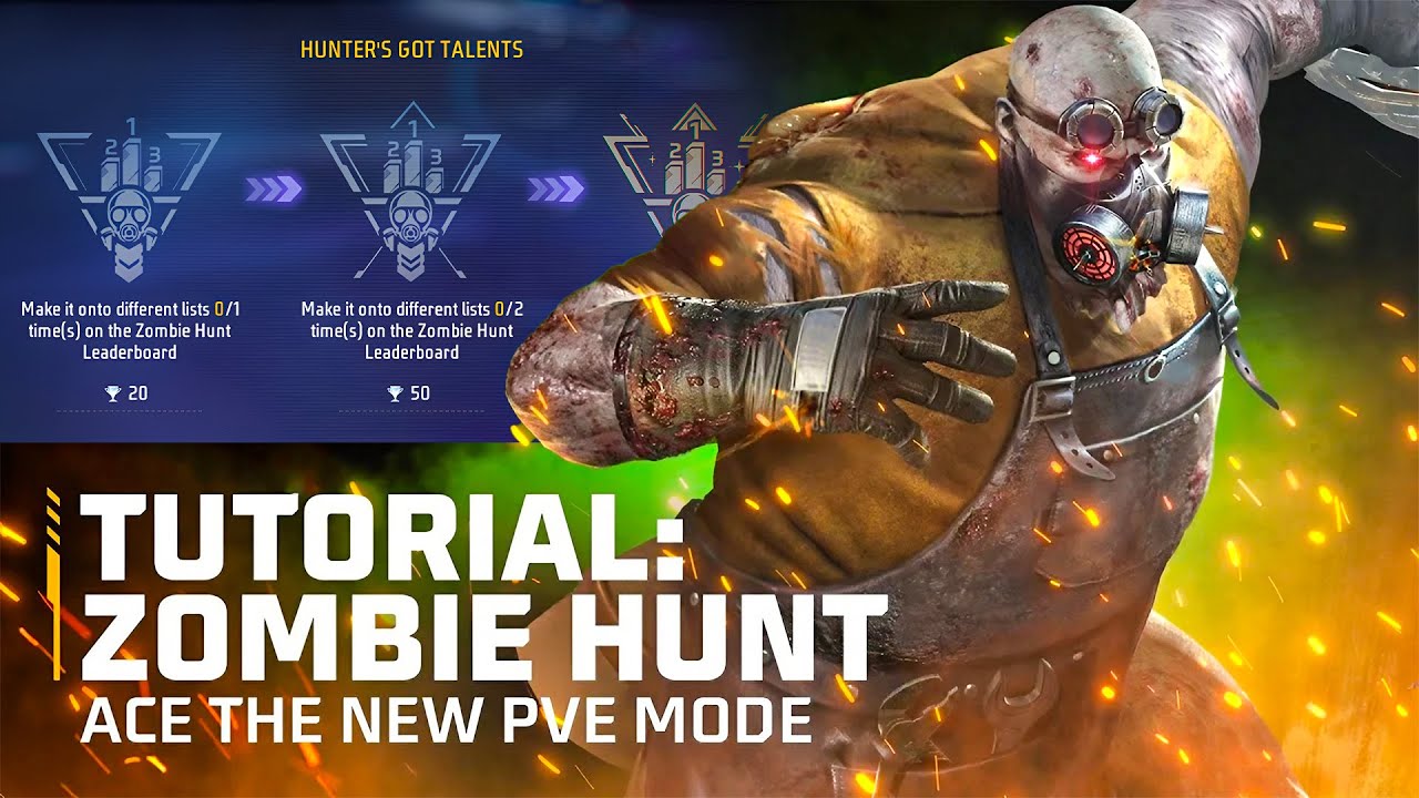 New Hunter's Got Talents Achievement Mission Complete Kaise Kare | Zombie Hunt Leaderboard Mission 