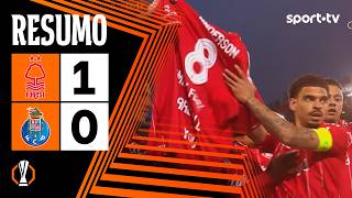 Resumo Nottingham Forest 1-0 Fc Porto - Uefa Europa League 202526 Sport Tv