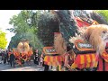 Arak arak'an reog COKRO wibowo menuju taman desa jambon