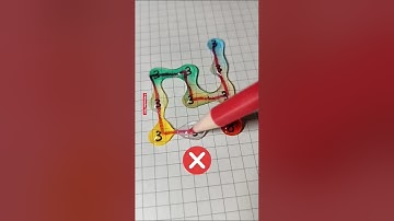 Draw a straight line connecting the numbers 1 to 10✍️👉 #drawing #line #maths #shorts