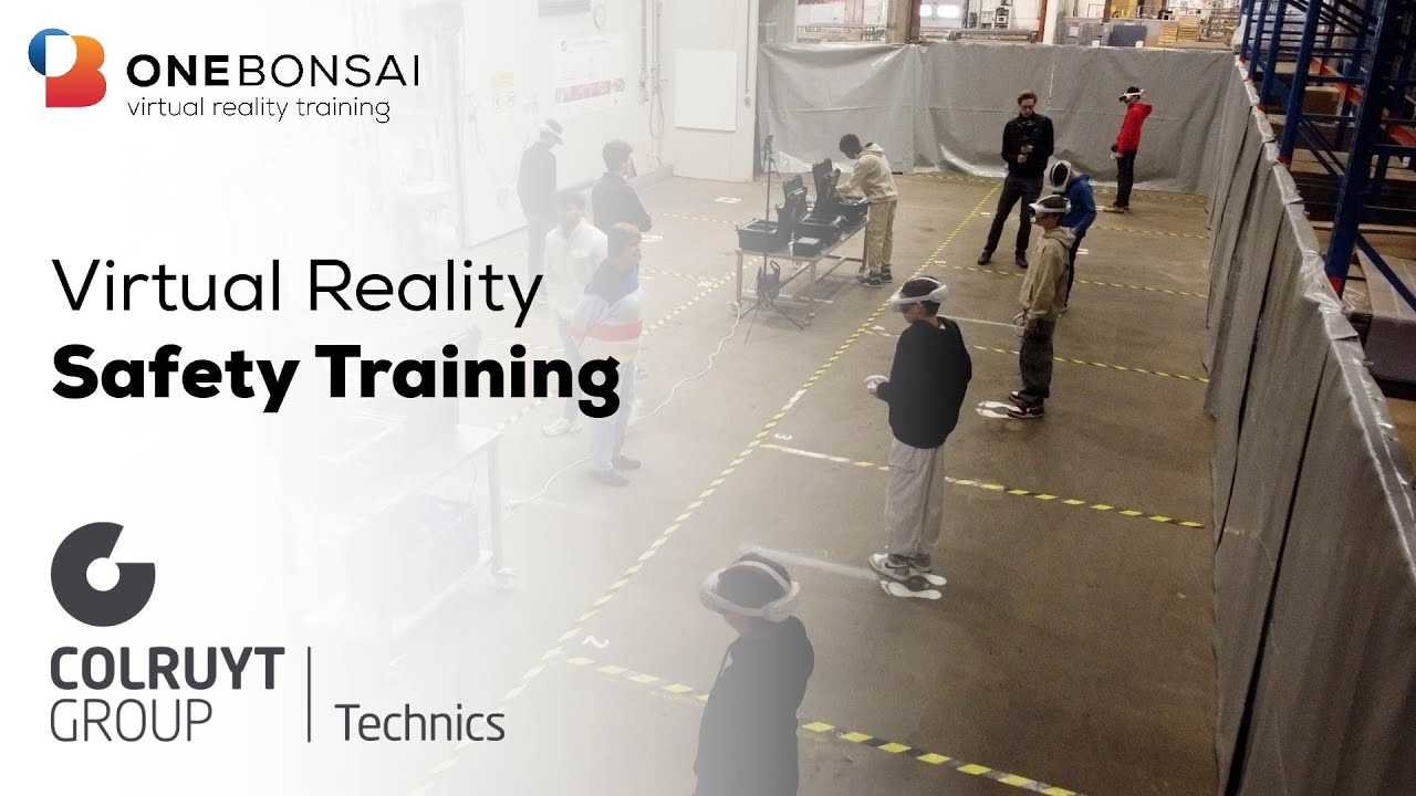 Colruyt Group gaat van start met VR Training - OneBonsai - YouTube