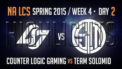 CLG vs TSM Highlights | S5 NA LCS Week 4 Day 2 Game 3 | CLG vs Team Solomid W4D2G3