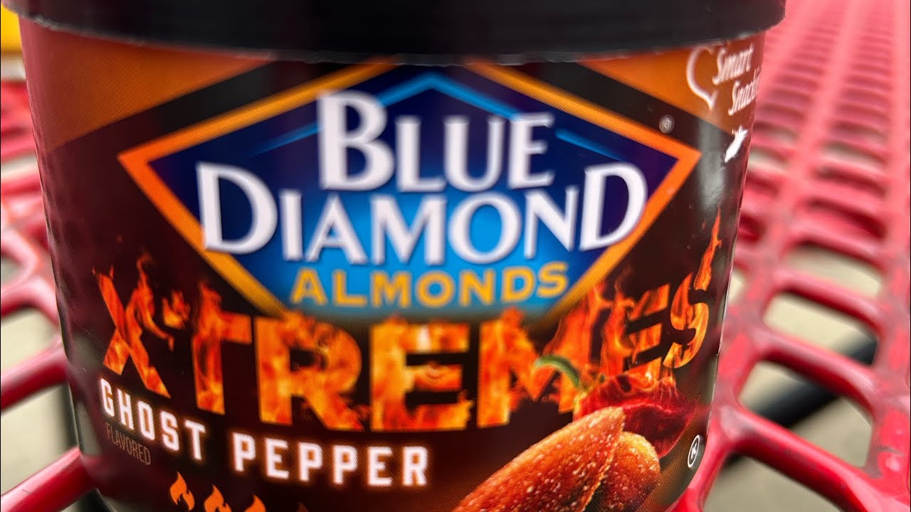 Blue diamond almonds XTREME ghost pepper 👻👻 🔥🔥🔥 YouTube