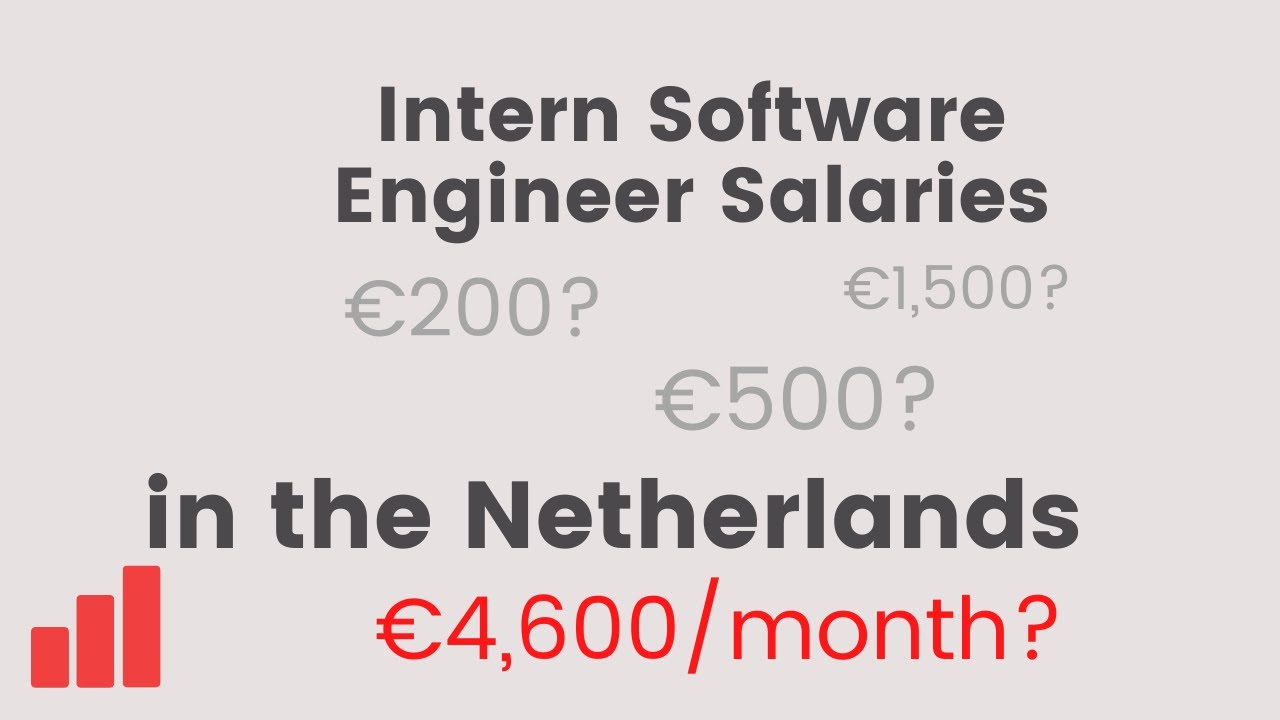 Intern Software Engineer Salaries: Real Numbers (for the Netherlands & Amsterdam) - YouTube